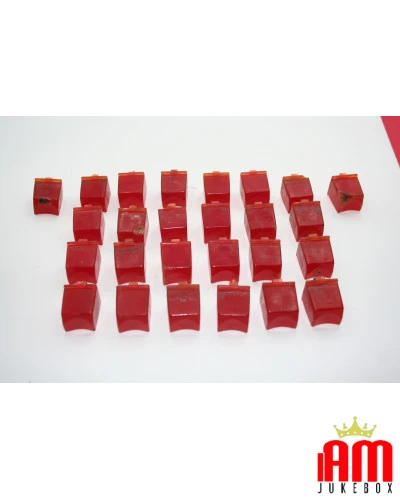 Pulsanti Rowe-Ami pulsante rosso Parti di ricambio Ami Rowe Ami Rowe Condizione: pari al nuovo [product.supplier] 1 Pulsanti Row