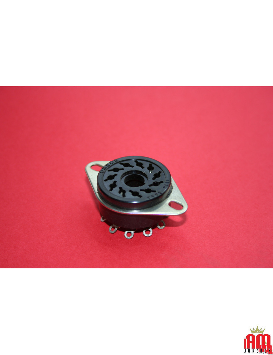 OCTAL BELTON TYPE FRAME SOCKET FOR 11PIN VALVES [product.brand] 1 - Shop I'm Jukebox 