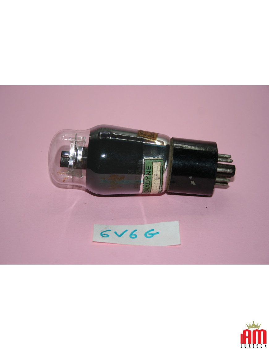 6V6 - G Valve Valves Fivre Condition: NOS [product.supplier] 1 Valve Tube 6V6g Cv509 Fivre Made In Italy Valvola 6V6 G Status:Wo