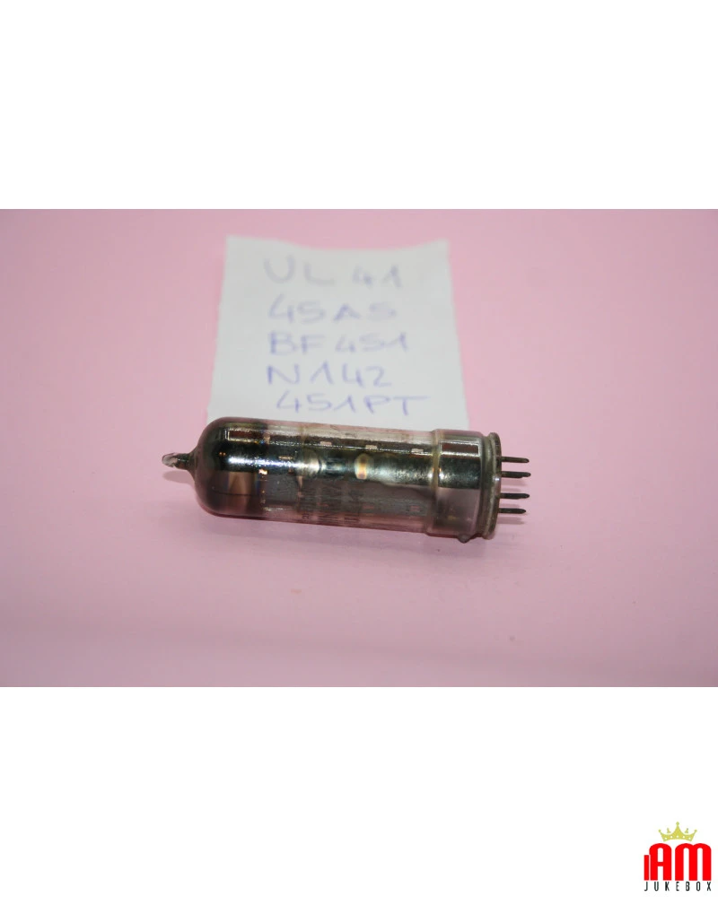 Italiano (Italian) [product.brand]Valvola UL41, 45A5, BF451, N142, 451PT 1 Valvole [product.weight]1 Shop I'm Jukebox iamjukebox