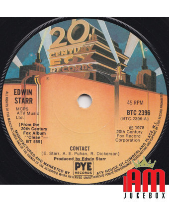 Kontakt [Edwin Starr] – Vinyl 7", 45 RPM, Single [product.brand] 1 - Shop I'm Jukebox 