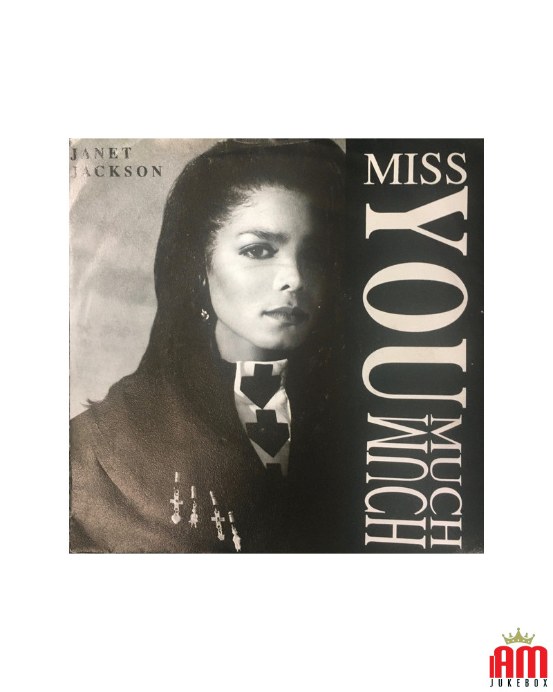 Miss You Much [Janet Jackson] - Vinyl 7", 45 RPM, Single, Stereo [product.brand] 1 - Shop I'm Jukebox 