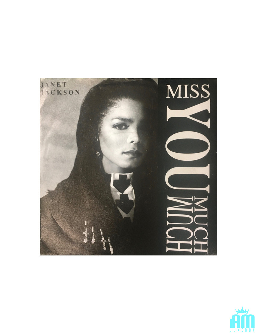 Tu me manques beaucoup [Janet Jackson] - Vinyl 7", 45 tr/min, Single, Stéréo [product.brand] 1 - Shop I'm Jukebox 