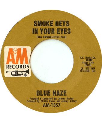 Smoke Gets In Your Eyes [Blue Haze (2)] - Vinyl 7", 45 RPM, Single, Styrene [product.brand] 1 - Shop I'm Jukebox 