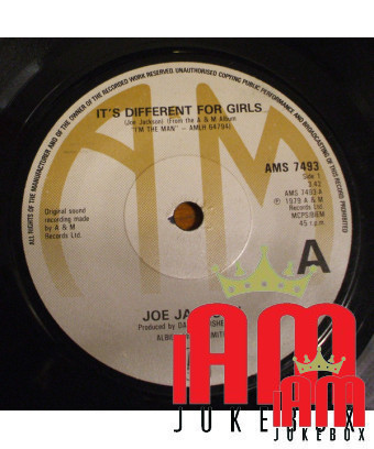 It's Different For Girls [Joe Jackson] - Vinyl 7", Single, 45 RPM [product.brand] 1 - Shop I'm Jukebox 
