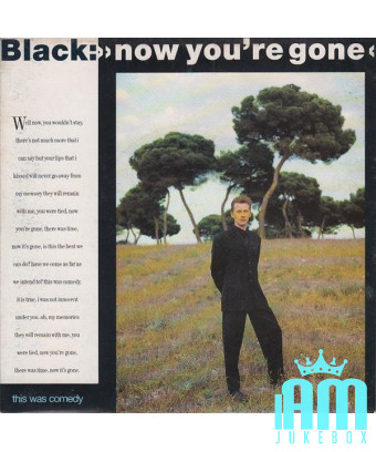 Now You're Gone [Black (2)] – Vinyl 7", 45 RPM, Single [product.brand] 1 - Shop I'm Jukebox 