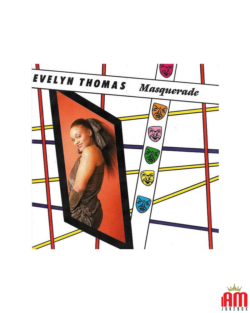 Masquerade [Evelyn Thomas] - Vinyl 7", Single, 45 RPM [product.brand] 1 - Shop I'm Jukebox 