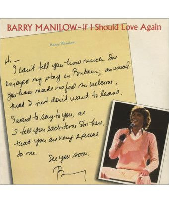 If I Should Love Again [Barry Manilow] – Vinyl 7", 45 RPM, Single [product.brand] 1 - Shop I'm Jukebox 