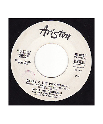Gerry & The Pipkins No Hard Feelings [Kim & The Cadillacs,...] – Vinyl 7", 45 RPM, Jukebox [product.brand] 1 - Shop I'm Jukebox 
