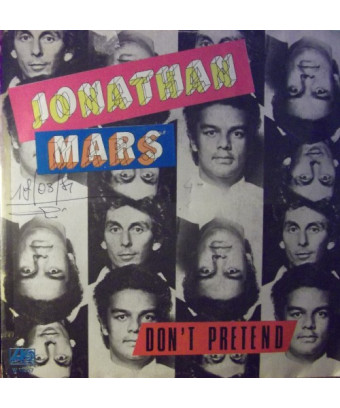 Don't Pretend [Jonathan Mars] - Vinyl 7", 45 RPM