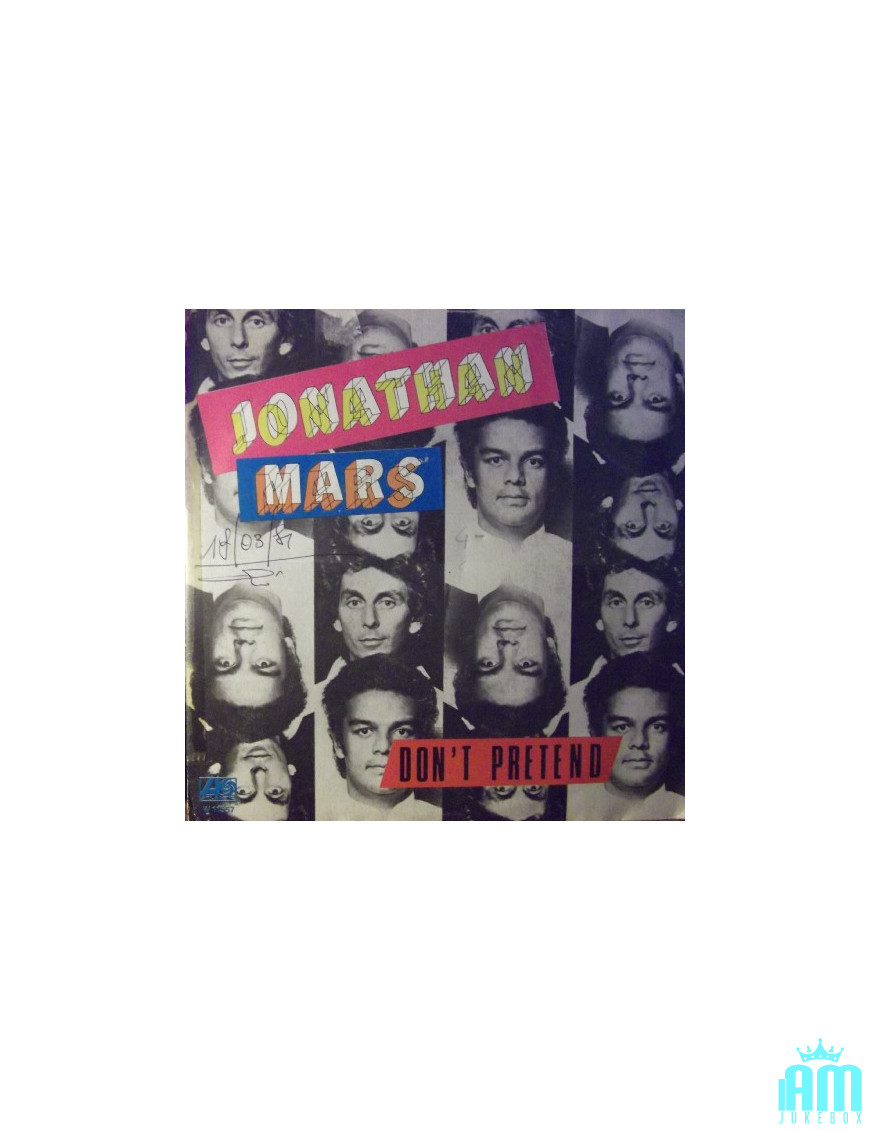 Don't Pretend [Jonathan Mars] – Vinyl 7", 45 RPM [product.brand] 1 - Shop I'm Jukebox 