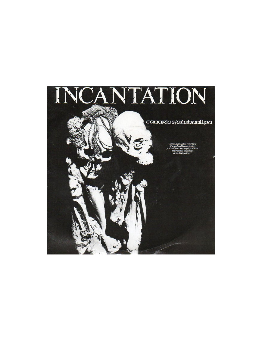 Canarios EP [Incantation (2)] – Vinyl 7", 45 RPM, EP [product.brand] 1 - Shop I'm Jukebox 