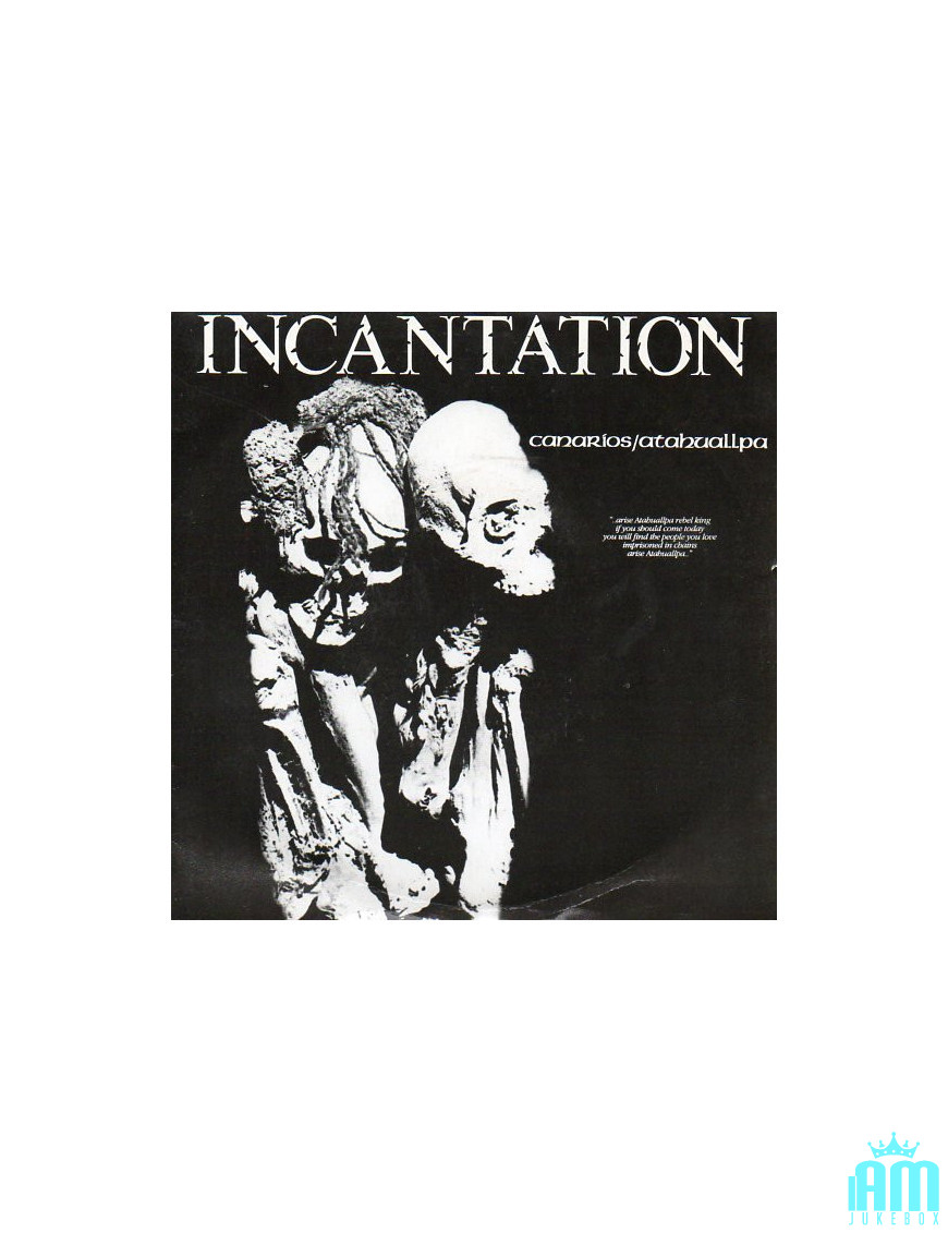Canarios EP [Incantation (2)] - Vinyle 7", 45 tours, EP [product.brand] 1 - Shop I'm Jukebox 