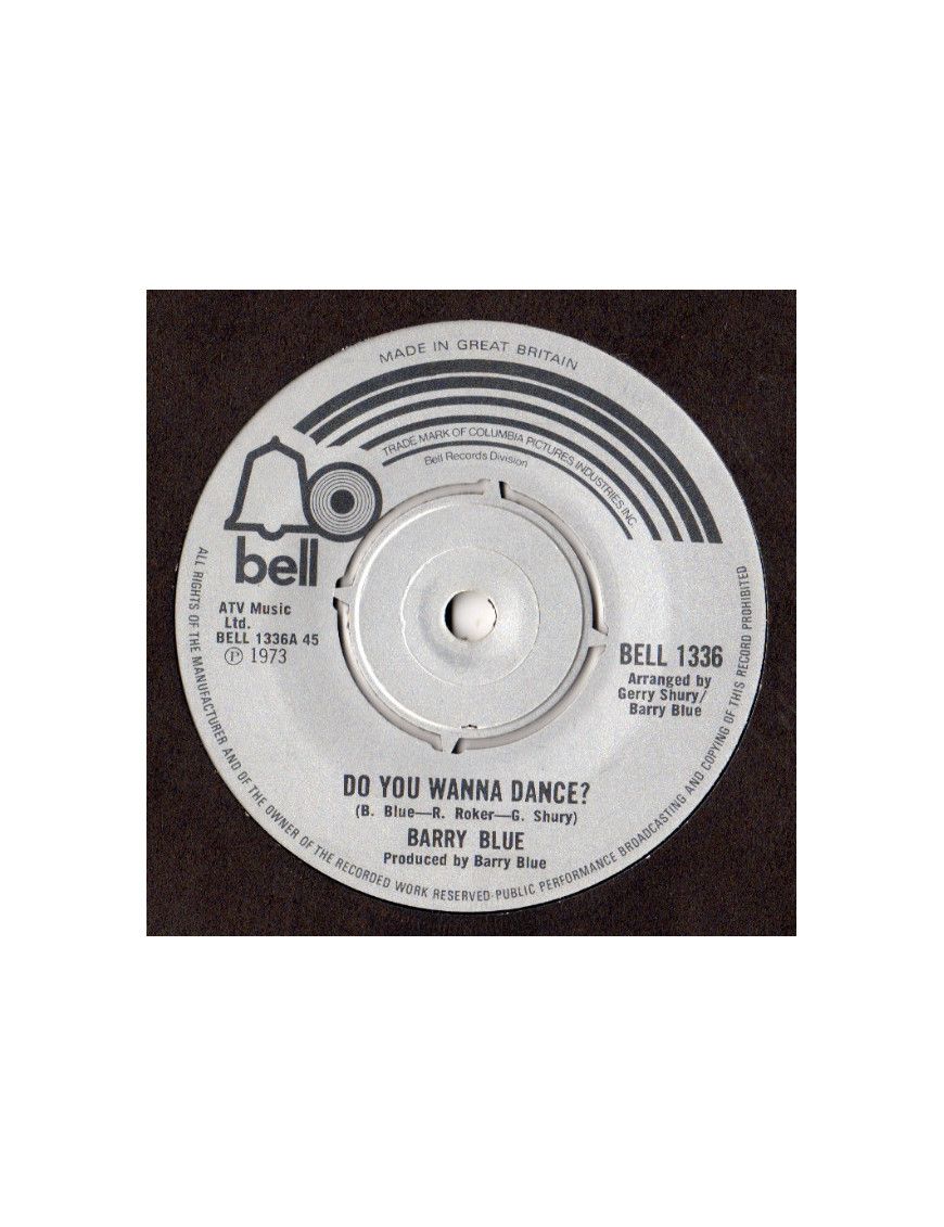 Veux-tu danser? [Barry Blue] - Vinyle 7", 45 tours [product.brand] 1 - Shop I'm Jukebox 