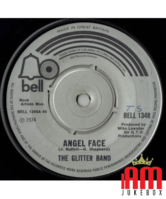 Angel Face [The Glitter Band] - Vinyle 7", 45 tours, Single