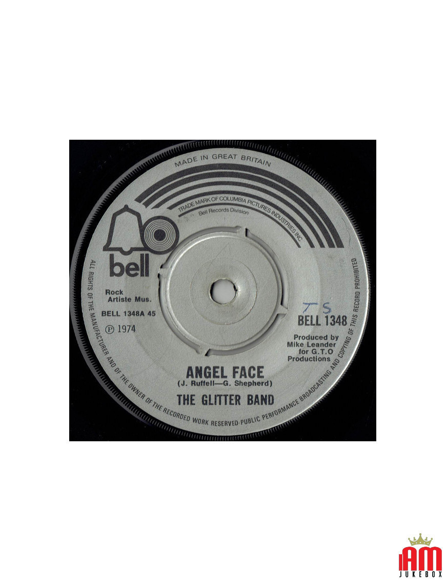 Angel Face [The Glitter Band] - Vinyl 7", 45 RPM, Single [product.brand] 1 - Shop I'm Jukebox 