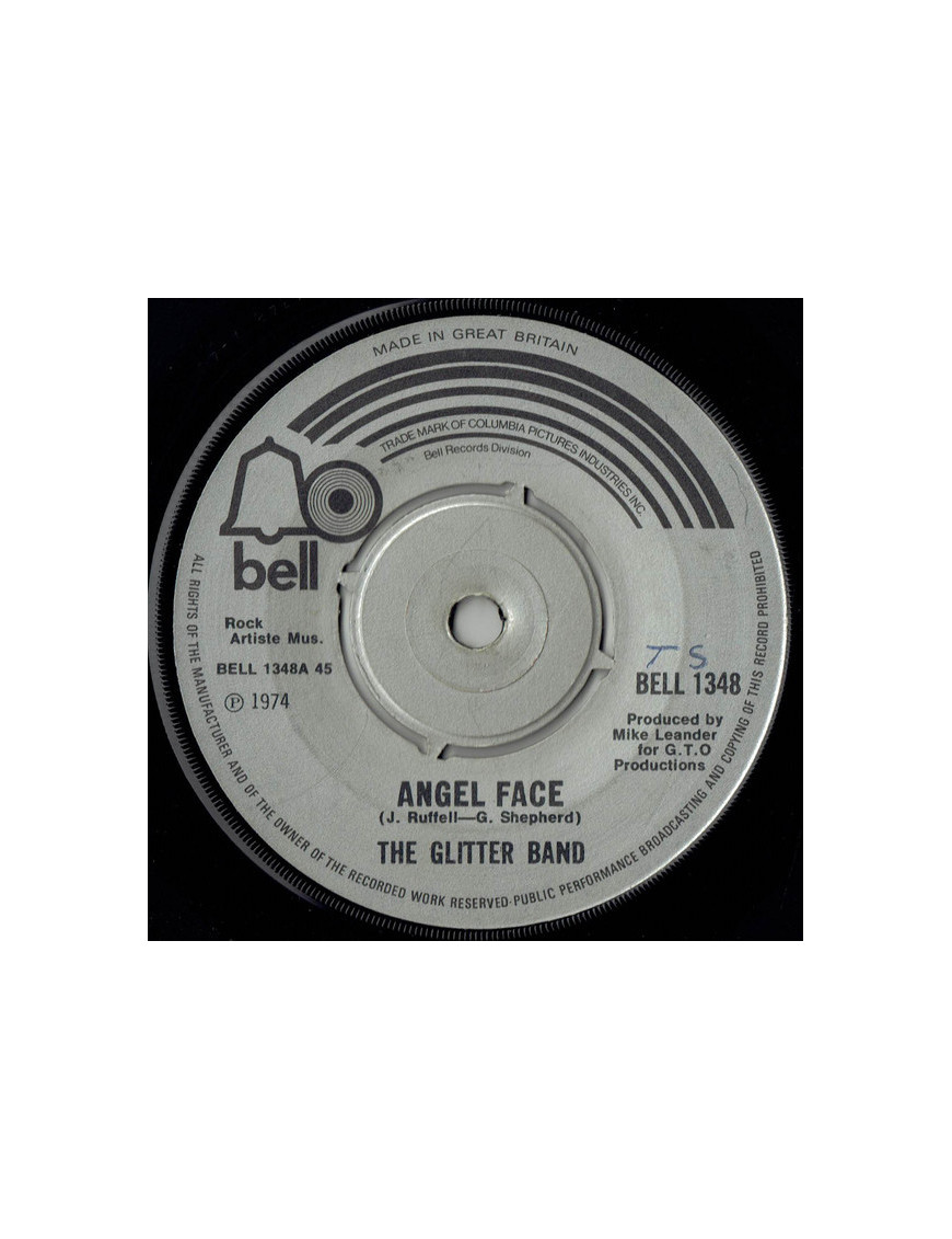 Angel Face [The Glitter Band] - Vinyl 7", 45 RPM, Single