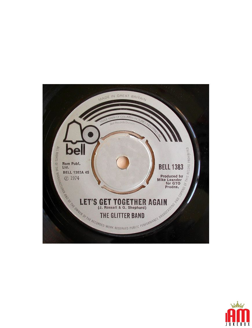 Let's Get Together Again [The Glitter Band] - Vinyl 7", 45 RPM, Single [product.brand] 1 - Shop I'm Jukebox 