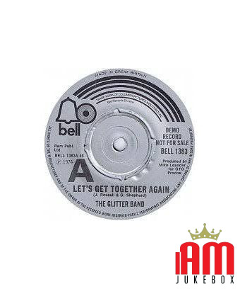 Let's Get Together Again Jukebox Queen [The Glitter Band] - Vinyl 7", 45 RPM, Single, Promo [product.brand] 1 - Shop I'm Jukebox