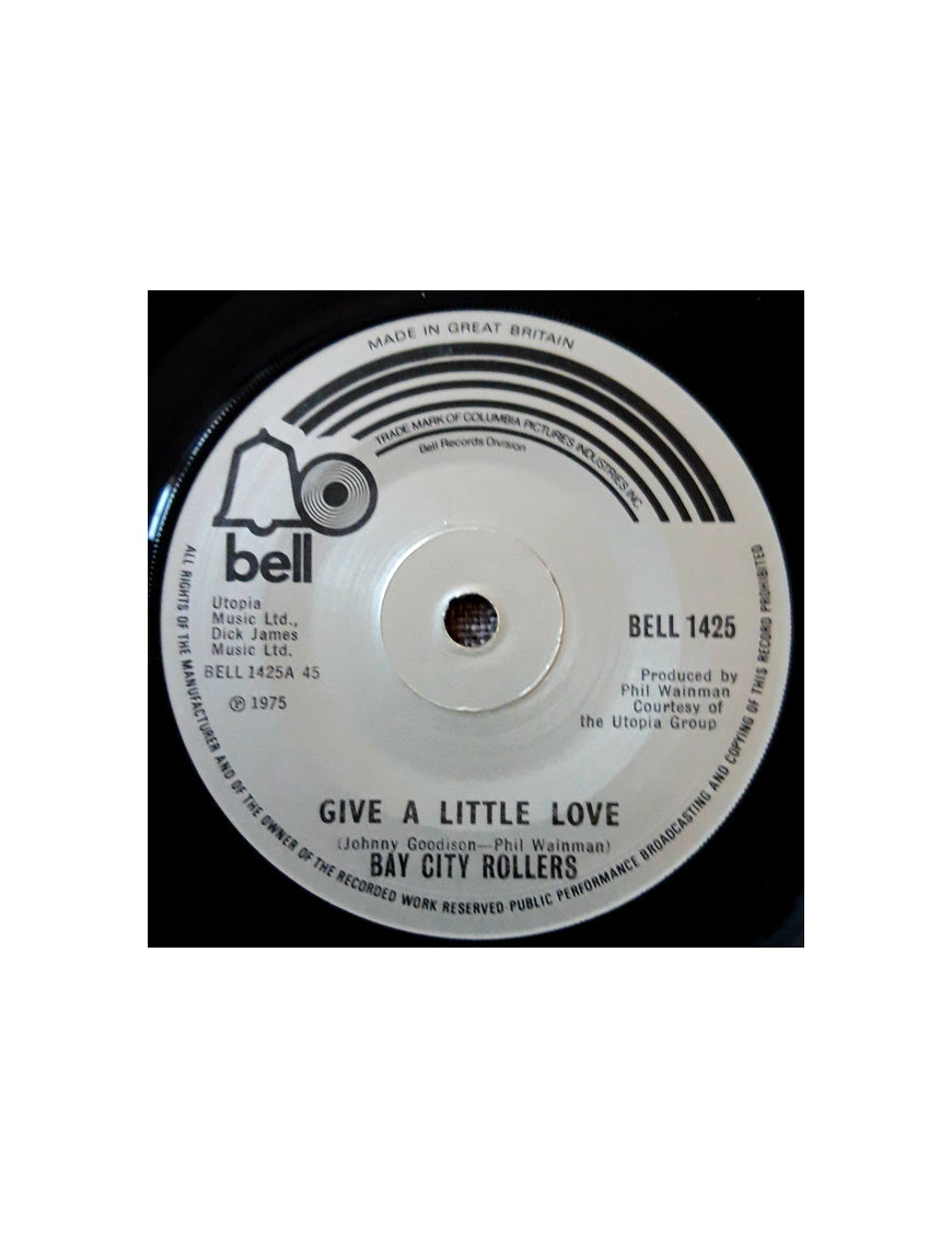 Give A Little Love [Bay City Rollers] – Vinyl 7" [product.brand] 1 - Shop I'm Jukebox 