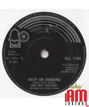 Continuez à danser [Bay City Rollers] - Vinyle 7", Single, 45 tours [product.brand] 1 - Shop I'm Jukebox 