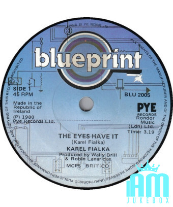 Les yeux l'ont [Karel Fialka] - Vinyle 7", 45 tours [product.brand] 1 - Shop I'm Jukebox 