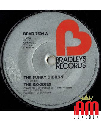 The Funky Gibbon [The Goodies] - Vinyl 7", 45 RPM, Single, Stereo [product.brand] 1 - Shop I'm Jukebox 