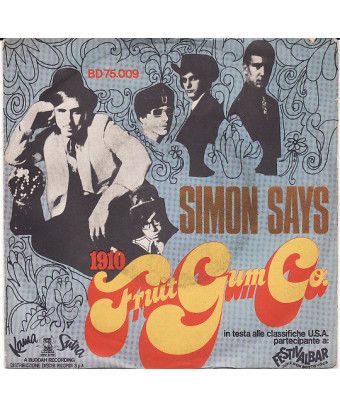 Simon Says [1910 Fruitgum Company] - Vinyle 7", 45 tours [product.brand] 1 - Shop I'm Jukebox 