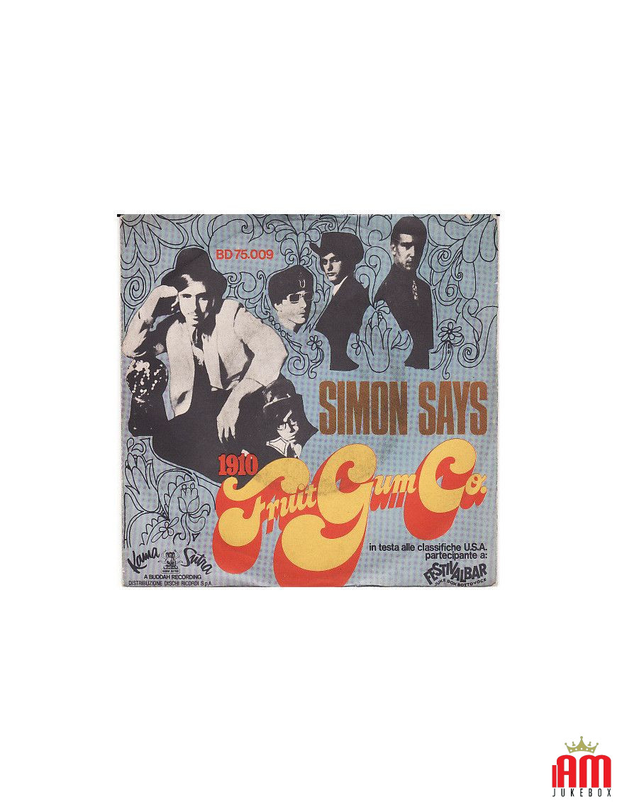 Simon Says [1910 Fruitgum Company] - Vinyl 7", 45 RPM [product.brand] 1 - Shop I'm Jukebox 