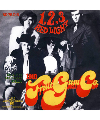 1, 2, 3, Red Light   (Poor Old) Mr. Jensen [1910 Fruitgum Company] - Vinyl 7", 45 RPM