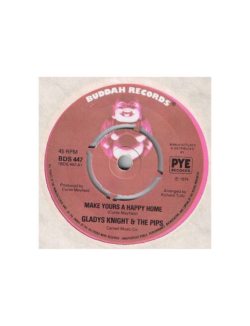 Make Yours A Happy Home [Gladys Knight And The Pips] - Vinyl 7", 45 RPM, Single