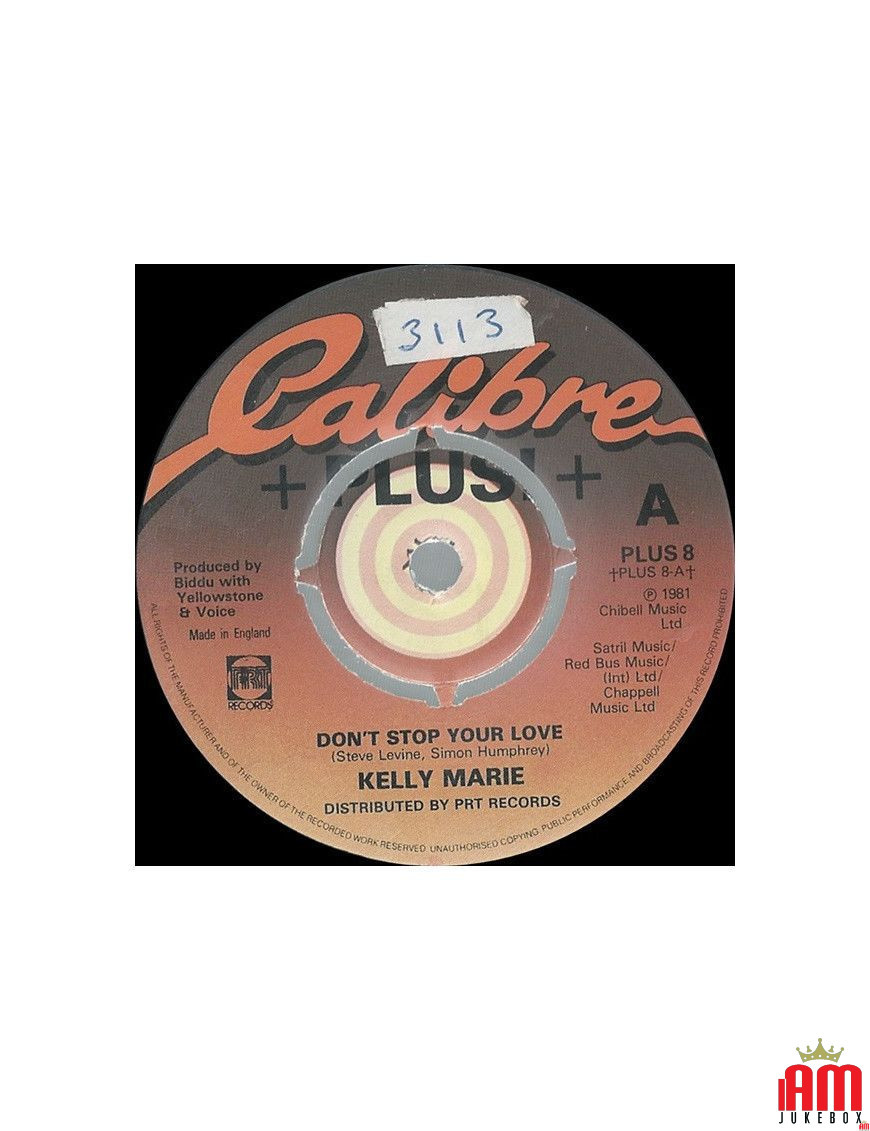 Don't Stop Your Love [Kelly Marie] - Vinyl 7", 45 RPM, Single [product.brand] 1 - Shop I'm Jukebox 