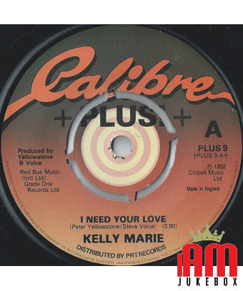 J'ai besoin de ton amour [Kelly Marie] - Vinyle 7", 45 tours