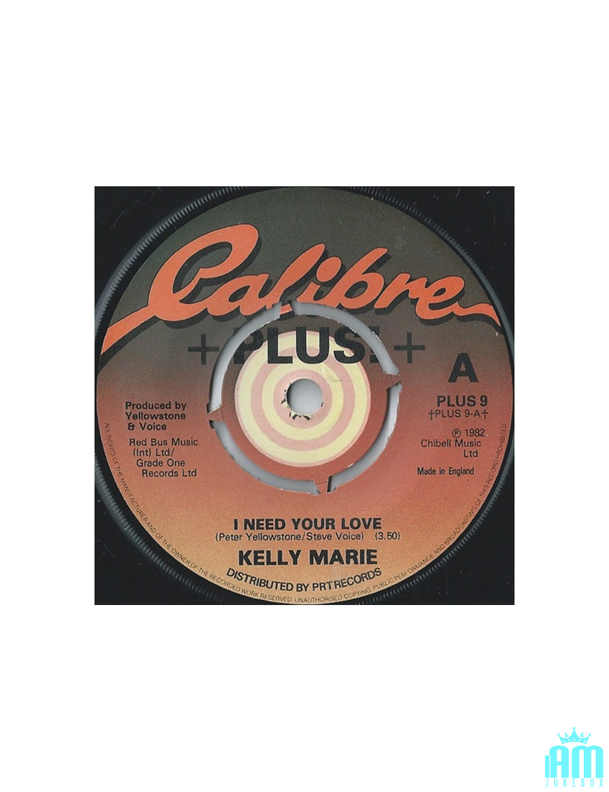 Ich brauche deine Liebe [Kelly Marie] – Vinyl 7", 45 RPM [product.brand] 1 - Shop I'm Jukebox 
