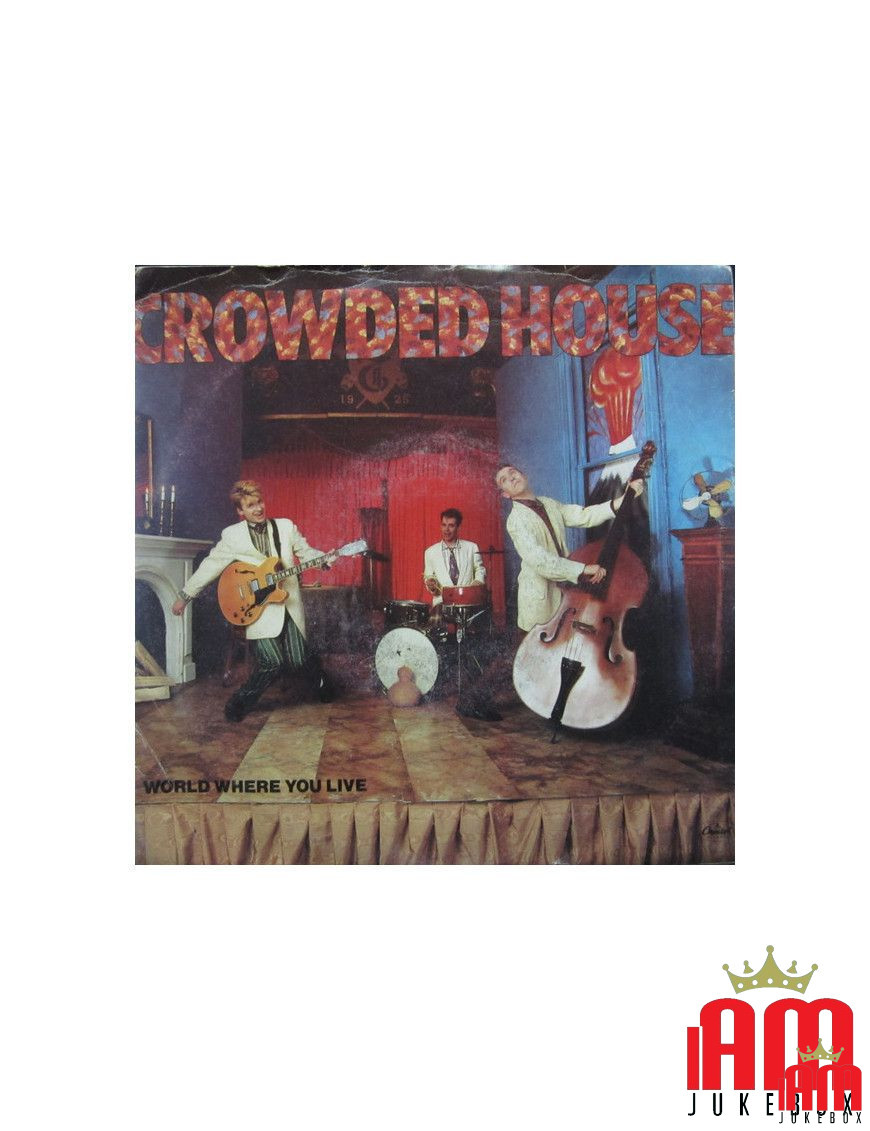 World Where You Live [Crowded House] - Vinyle 7", Stéréo [product.brand] 1 - Shop I'm Jukebox 