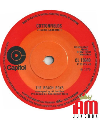 Cottonfields [The Beach Boys] - Vinyle 7", 45 tours, single