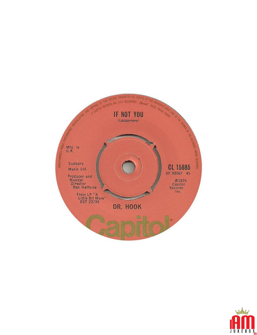 If Not You Up On The Mountain [Dr. Hook] - Vinyl 7", 45 RPM, Single [product.brand] 1 - Shop I'm Jukebox 