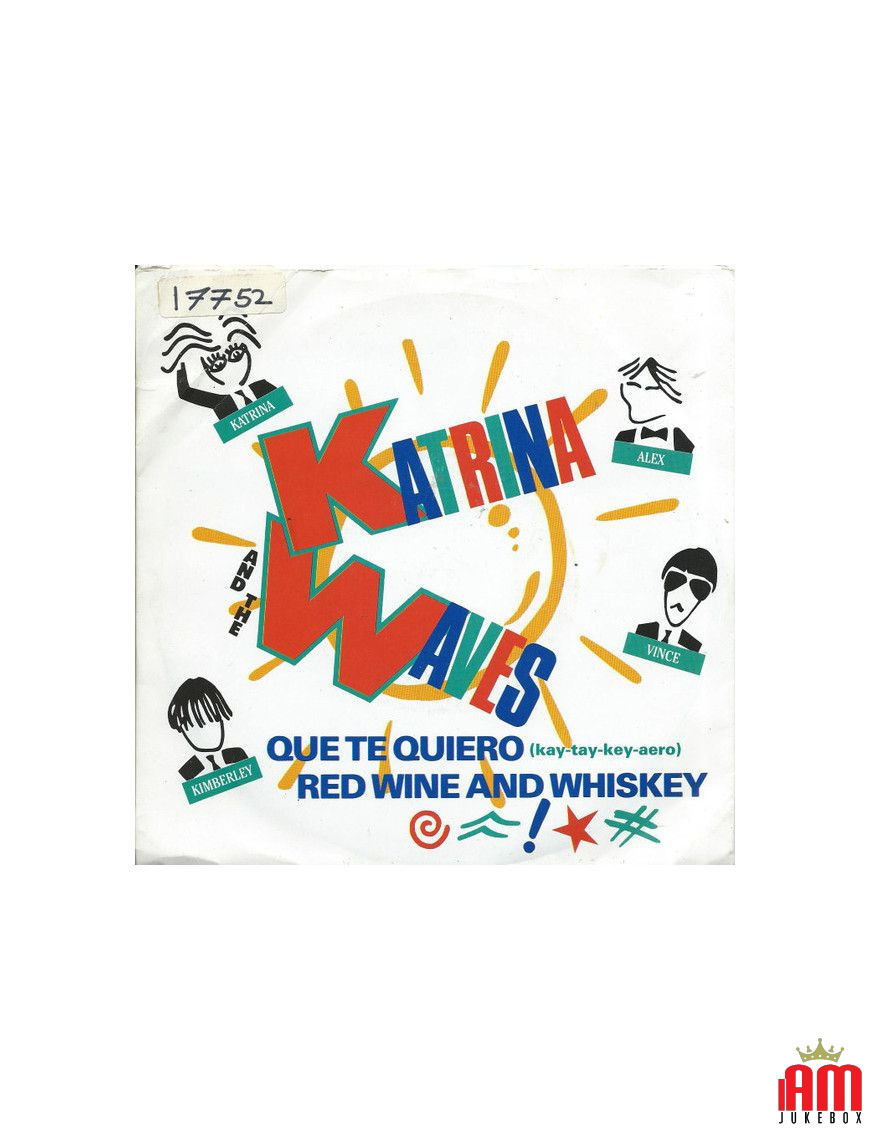 Que Te Quiero (kay-tay-key-aero) Red Wine And Whiskey [Katrina And The Waves] – Vinyl 7", 45 RPM, Single [product.brand] 1 - Sho