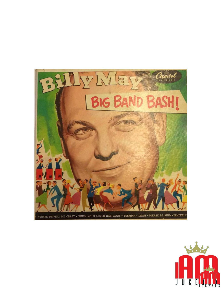 Big Band Bash! [Billy May And His Orchestra] – Vinyl 7", 45 RPM, Album, EP, Mono [product.brand] 1 - Shop I'm Jukebox 