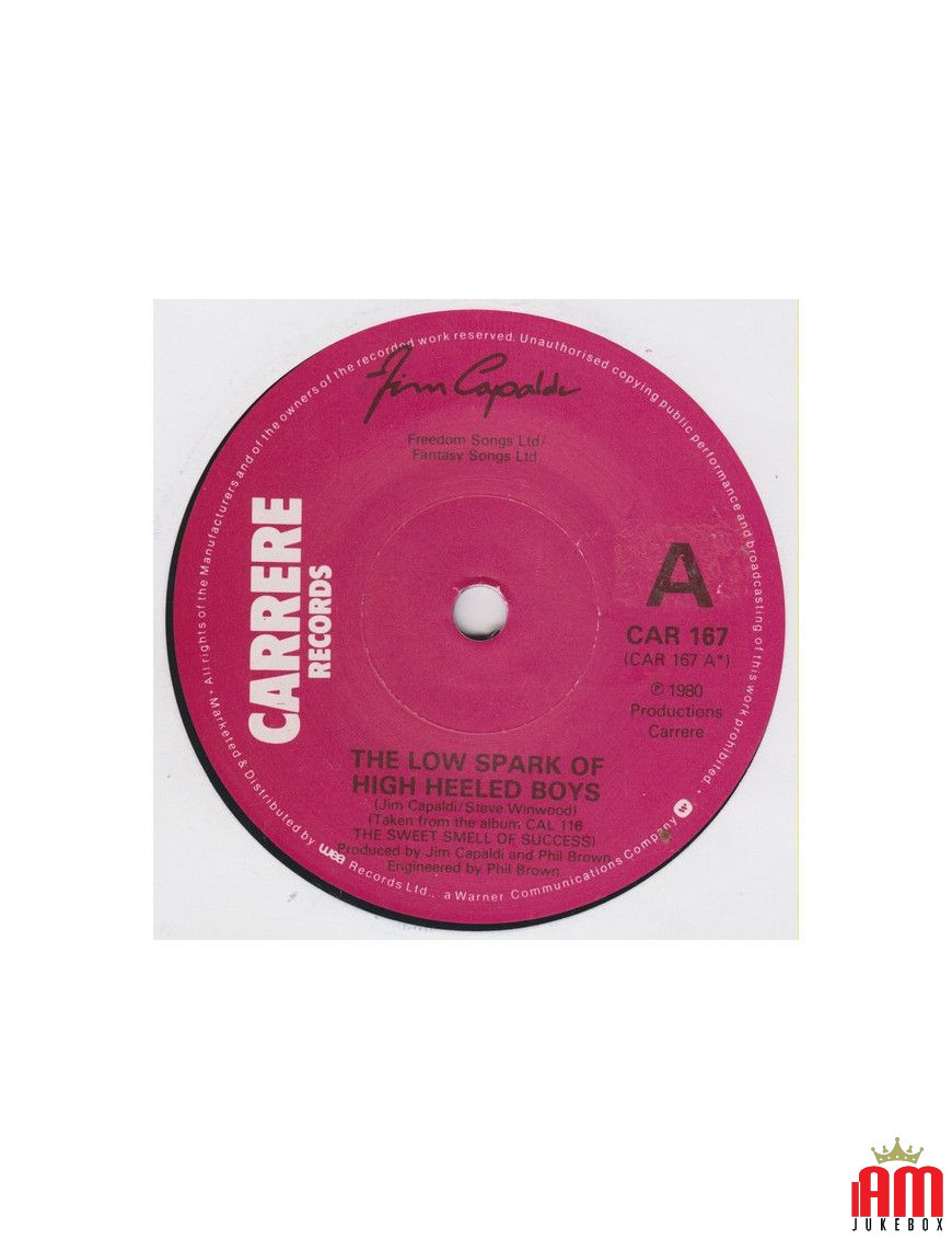 The Low Spark Of High Heeled Boys [Jim Capaldi] - Vinyl 7", 45 RPM [product.brand] 1 - Shop I'm Jukebox 