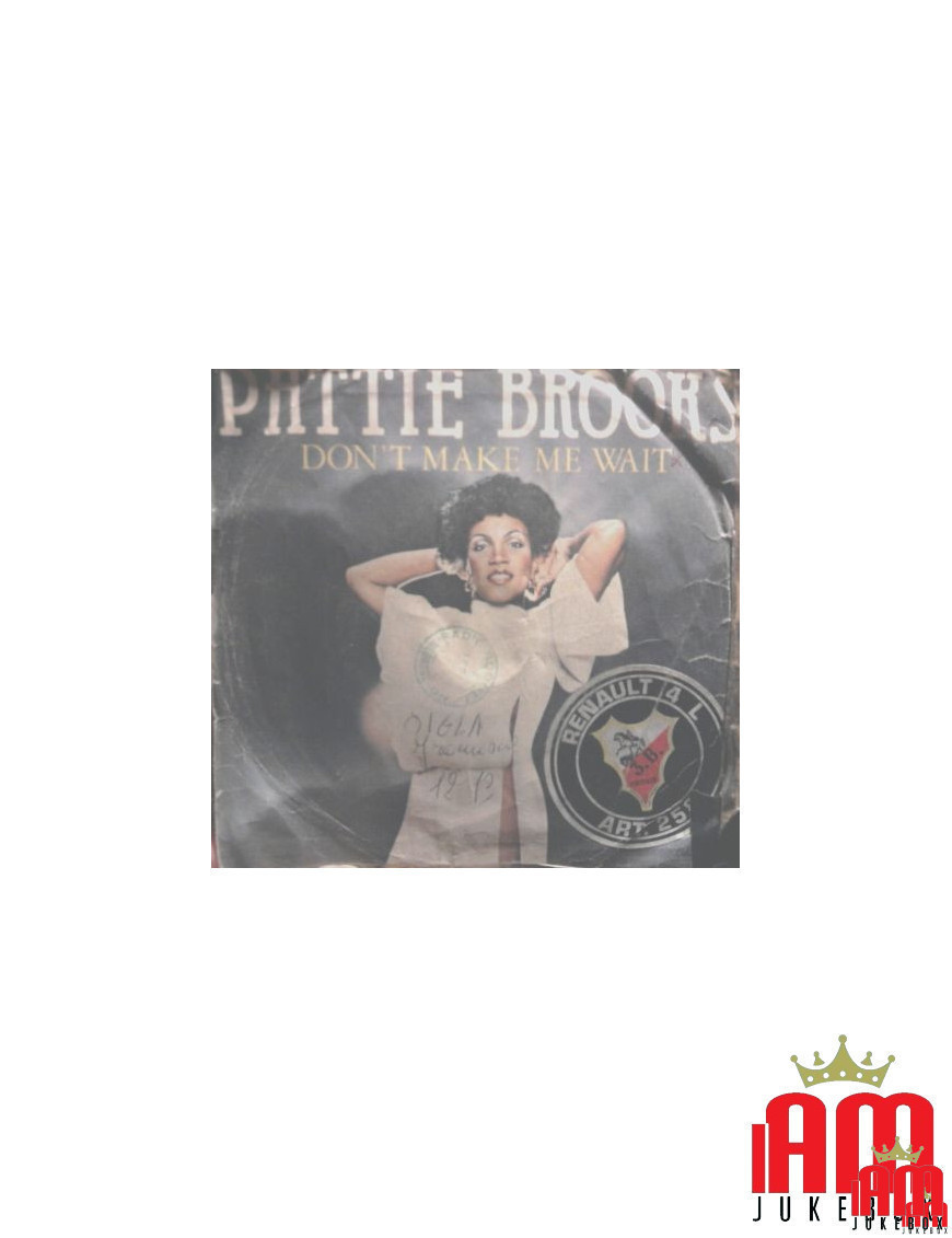 Ne me fais pas attendre [Pattie Brooks] - Vinyl 7", 45 tr/min, Single [product.brand] 1 - Shop I'm Jukebox 