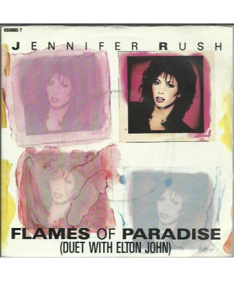 Flames Of Paradise [Jennifer Rush,...] - Vinyle 7", 45 RPM, Single [product.brand] 1 - Shop I'm Jukebox 