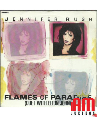 Flames Of Paradise [Jennifer Rush,...] - Vinyle 7", 45 RPM, Single