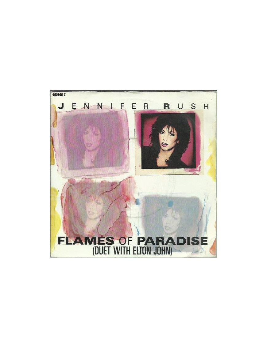 Flames Of Paradise [Jennifer Rush,...] - Vinyl 7", 45 RPM, Single [product.brand] 1 - Shop I'm Jukebox 