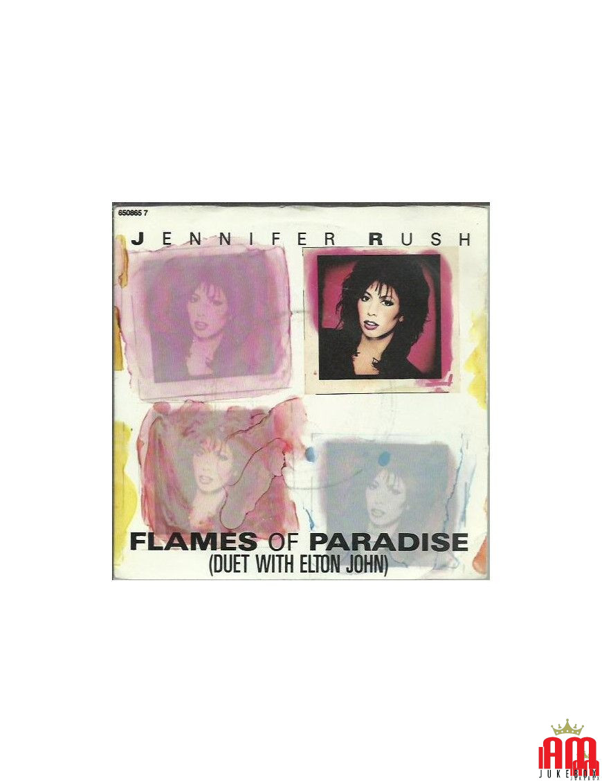 Flames Of Paradise [Jennifer Rush,...] - Vinyle 7", 45 RPM, Single [product.brand] 1 - Shop I'm Jukebox 