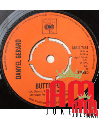 Butterfly [Danyel Gérard] – Vinyl 7", 45 RPM, Single [product.brand] 1 - Shop I'm Jukebox 