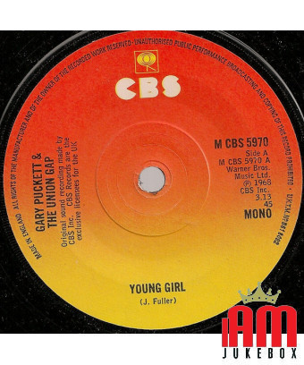 Jeune fille, femme, femme [Gary Puckett & The Union Gap] - Vinyl 7", 45 RPM, Single [product.brand] 1 - Shop I'm Jukebox 