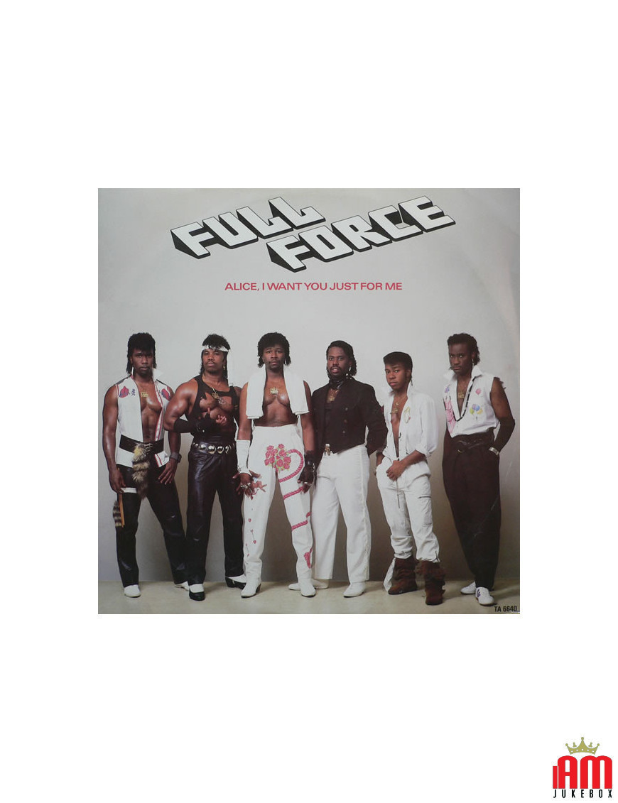 Alice, I Want You Just For Me! [Full Force] - Vinyl 12", 45 RPM, Single, Stereo [product.brand] 1 - Shop I'm Jukebox 