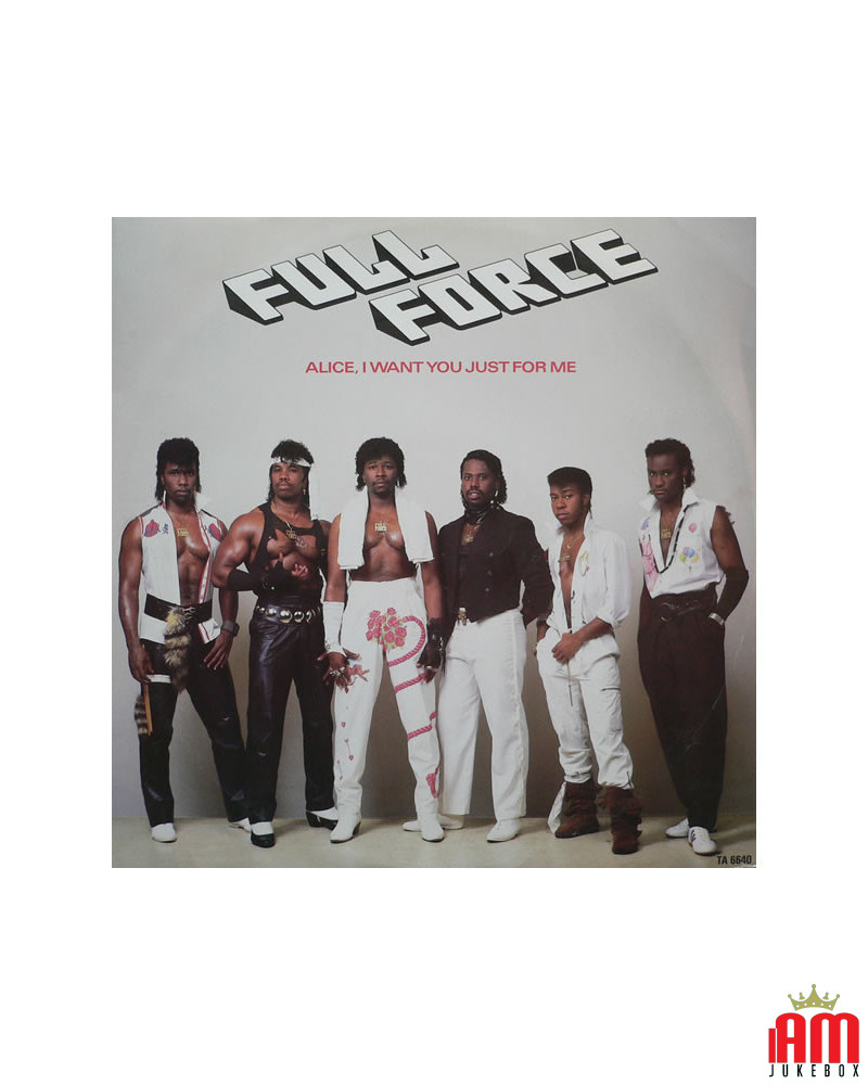 Alice, I Want You Just For Me! [Full Force] - Vinyl 12", 45 RPM, Single, Stereo [product.brand] 1 - Shop I'm Jukebox 