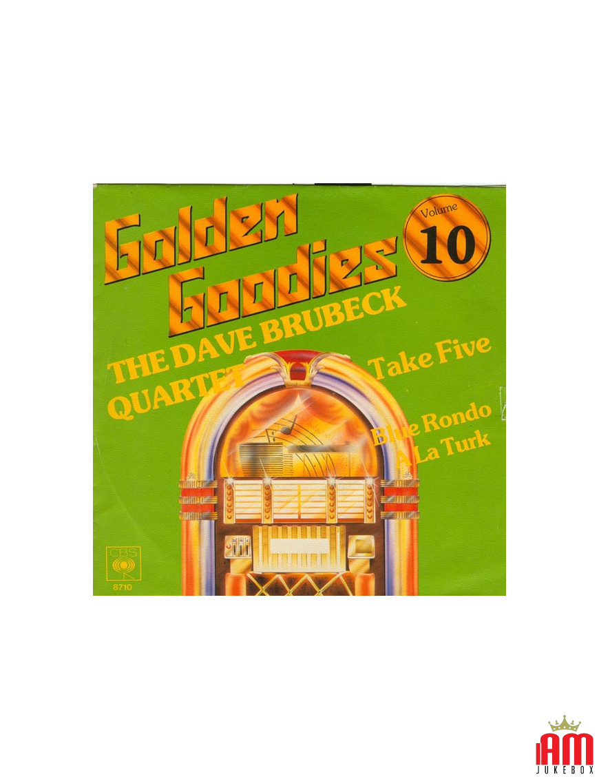 Take Five [The Dave Brubeck Quartet] - Vinyl 7", 45 RPM, Single, Réédition, Mono